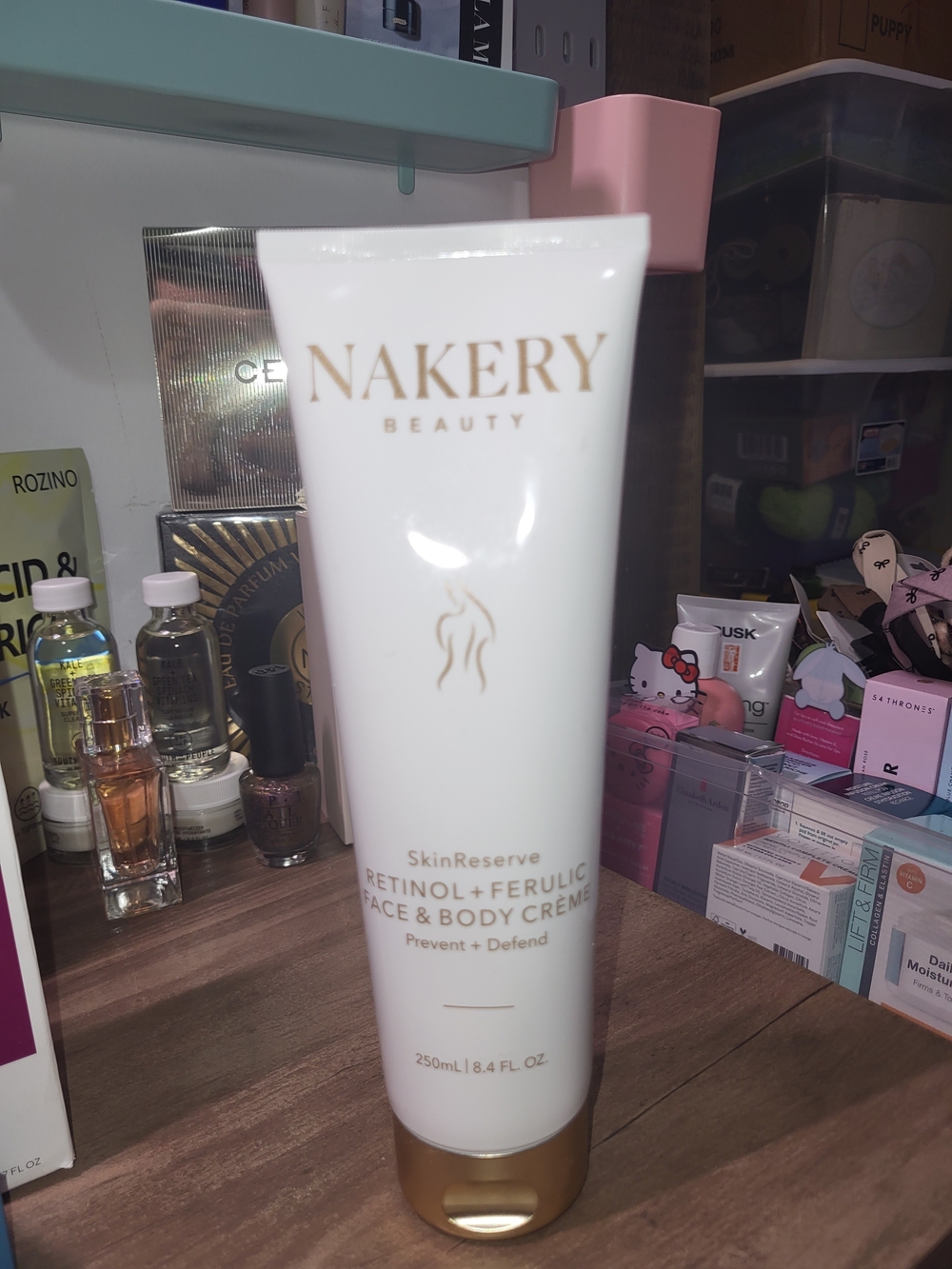 Nakery SkinReserve Retinol + Ferulic Face & Body Crème — White